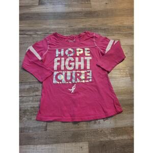 Unknown brand small women's breast cancer awareness tee